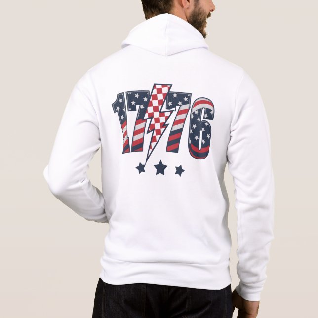 Moletom 4 de julho de 1776 (Verso)