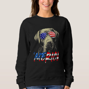 Moletom 4 De Julho Labrador Retriever Merica American Fla
