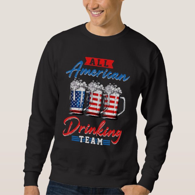 Moletom 4 de julho Roupa Ue Beer Glass 4 (Frente)