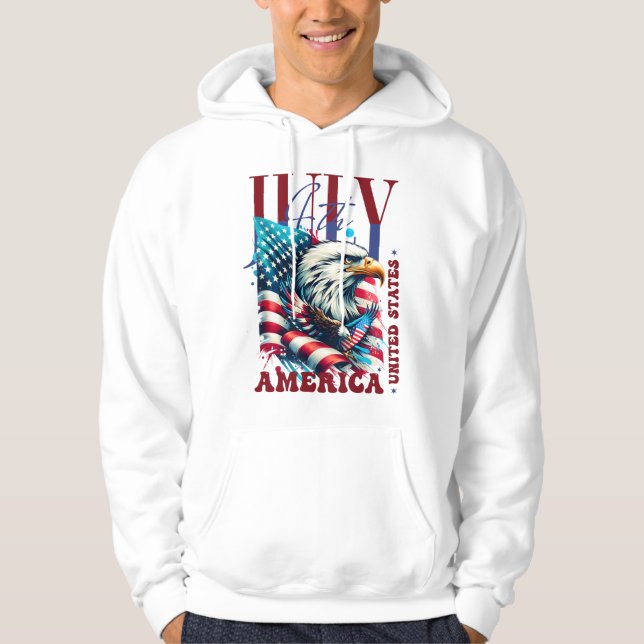 Moletom 4th of July American Eagle Sublimation-61904 (Frente)