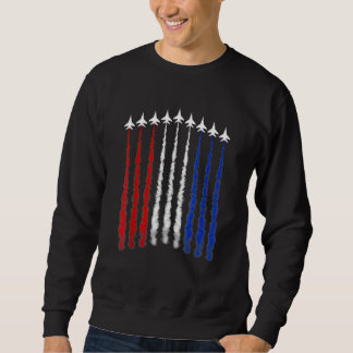 Moletom 4th Of July Fighter Jet Airplane Flying American F