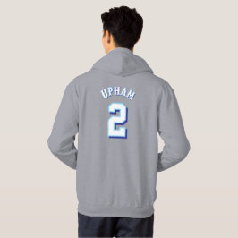 Moletom 603 Riptide Hoodie, de uso masculino, com nome e n