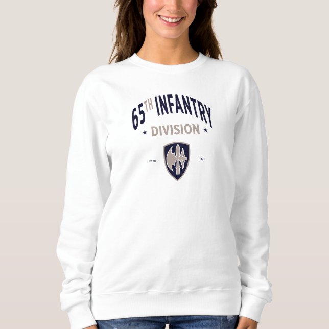 Moletom 65ª Divisão de Infantaria - Mulheres Militares dos (Frente)