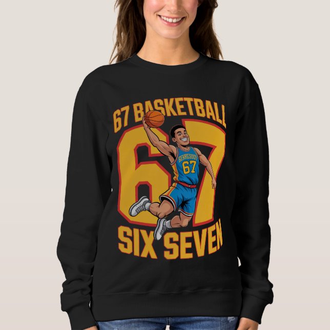 Moletom 67 Basketball Six Seven (Frente)