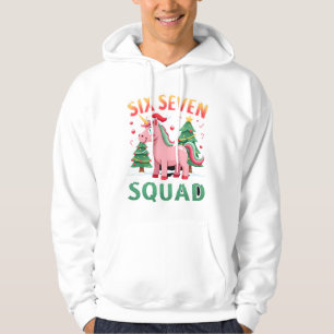 Moletom 67 Unicórnio Natal Dabbing para Meninas Crianças 6