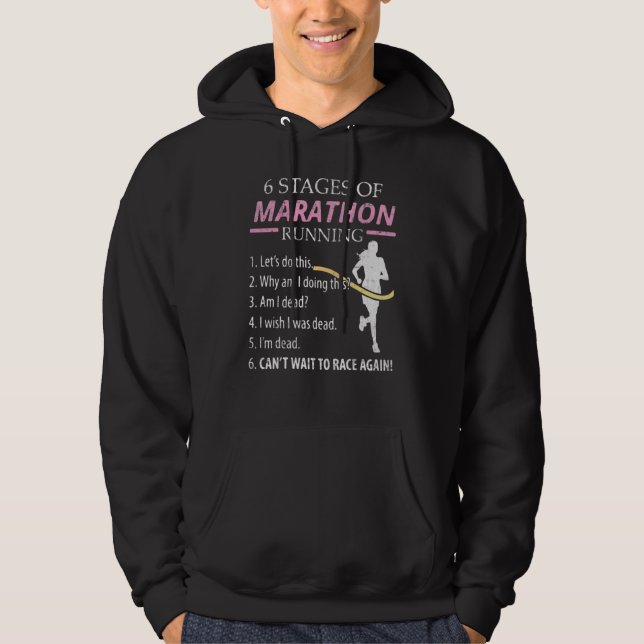 Moletom 6 Palcos de Maratona em Execução para Runner (Frente)