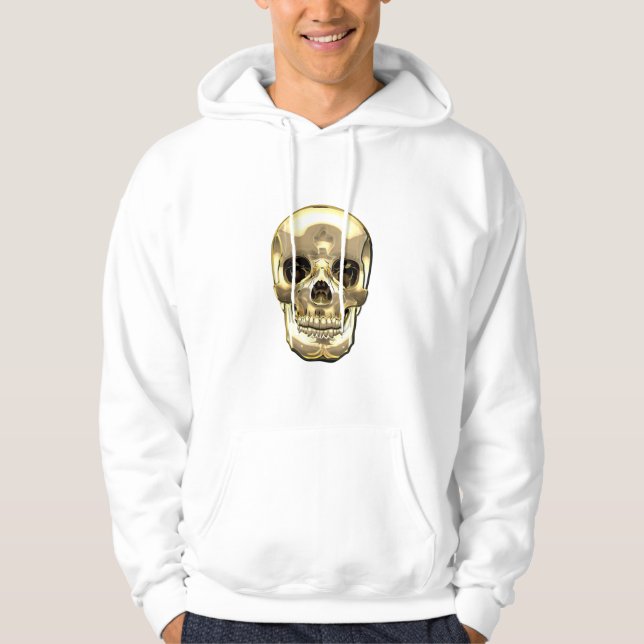 Moletom [700] Caveira Ouro (Frente)