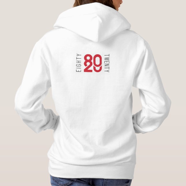 Moletom 8020 Hoodie (vermelho) (Verso)