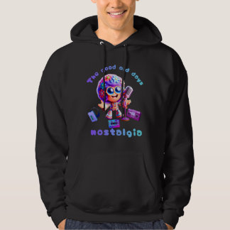 Moletom 80s Nostalgia Groove Hoodie – Retro Good Old Days 