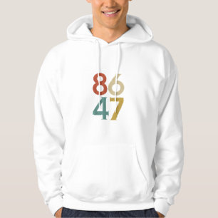 Moletom 86 47 Bomba de retro Legal Anti-Trump