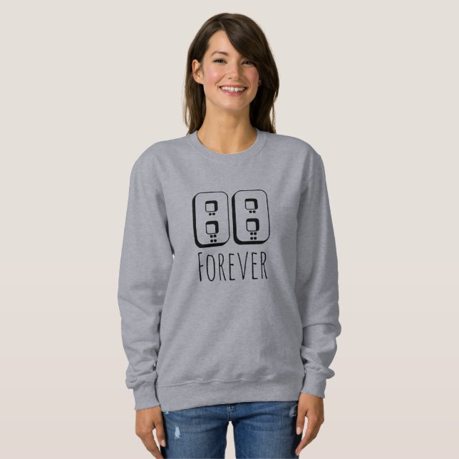 Moletom 88 Forever T-Shirt (Frente Completa)