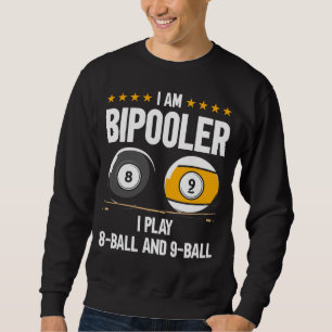 Moletom 8 Ball e 9 Ball Humor Billiards