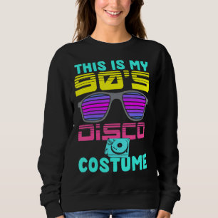 Moletom 90 Óculos de sol Vinyl Music Disco Parte
