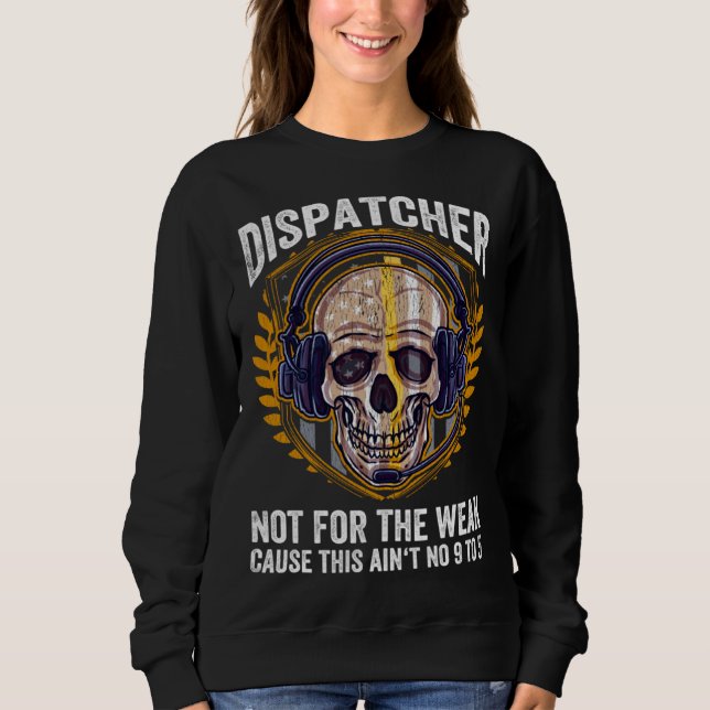 Moletom 911 Operator Emergency Dispatchers 911 Dispatcher (Frente)