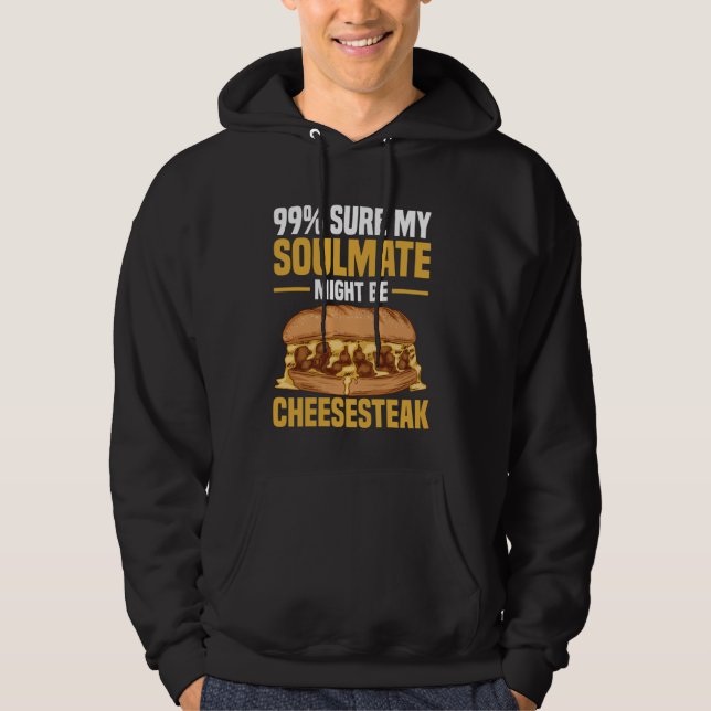 Moletom 99 Certeza Que Meu Colega Pode Ser Cheesesteak (Frente)