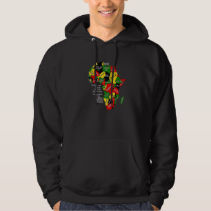 Moletom A África Nunca Precisou do Mundo O Mundo Sempre Te