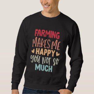 Moletom A Agricultura Me Faz Feliz Por Você Não Ser Tão En