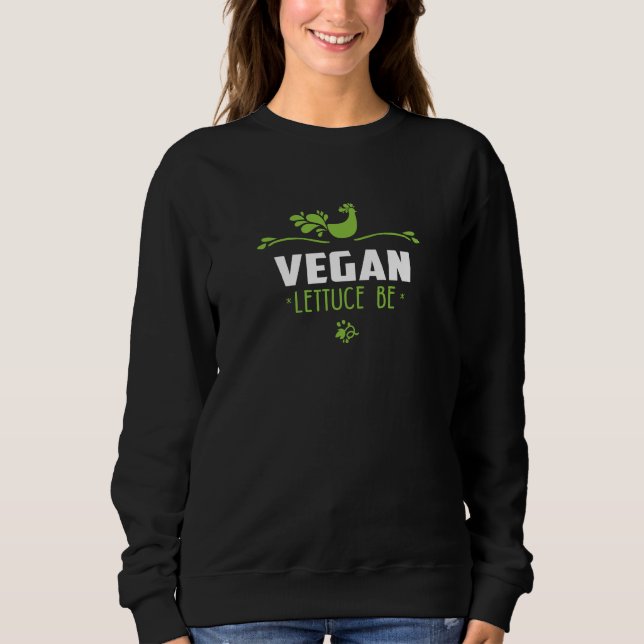 Moletom A alface do Vegan seja (Frente)