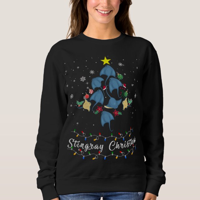 Moletom A Árvore de Natal de Bela Pedra Pajama Matando Co (Frente)