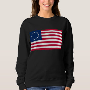 Moletom A Bandeira do Círculo Americano por Betsy Ross