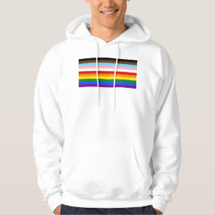 Moletom A bandeira do orgulho de onze listras da SlipperyJ