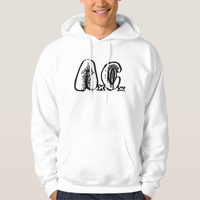 Moletom A.C. - hoodie do logotipo (Frente)