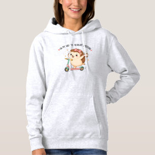 Moletom A Caminho de Regular Emoçõesouri Funny Hedgehog