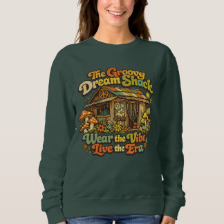 Moletom A camisola básica feminina Groovy Dream Shack