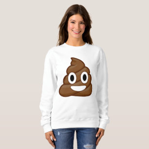 Moletom a camisola das mulheres do emoji do tombadilho