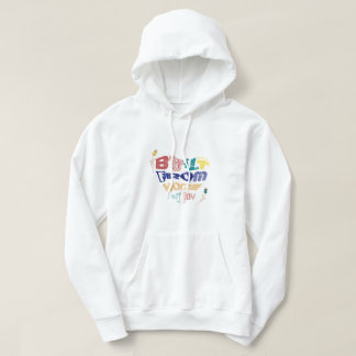 Moletom A camisola de streetwear "Construído Da Esperança"