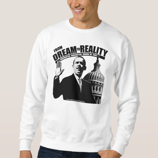 Moletom A camisola inaugural dos homens (Frente)