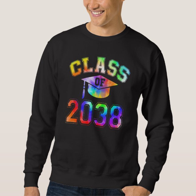 Moletom A Classe De 2038 Cresce Comigo Feliz Primeiro Dia  (Frente)