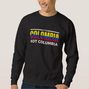 Moletom A Colômbia não é colombiana