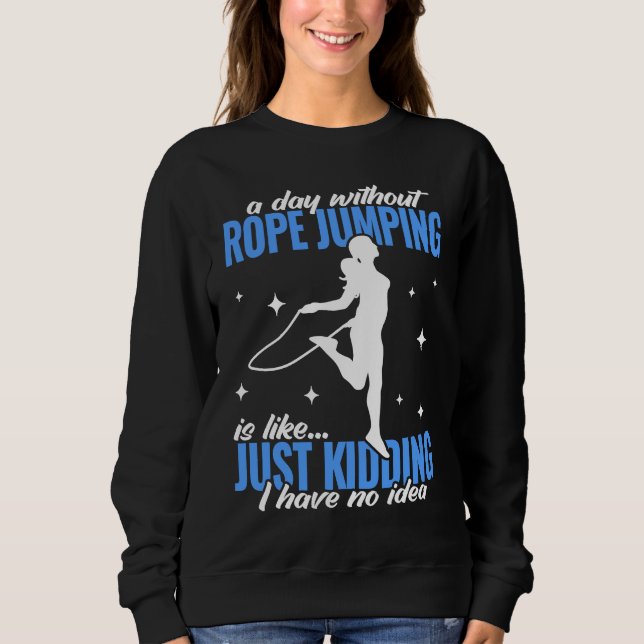 Moletom a day without Rope Jumping for workout women Jumpi (Frente)