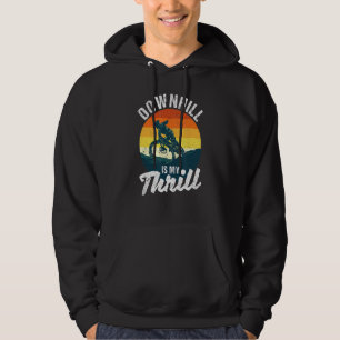 Moletom A descida É A Minha Bicicleta Mtb De Montanha Thri