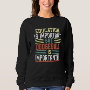 Moletom A Educação É Importante, Mas O Jogo É Importante