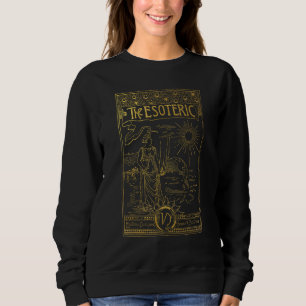 Moletom A Estampa Esotérica de Astrologia Alquimia Vintage
