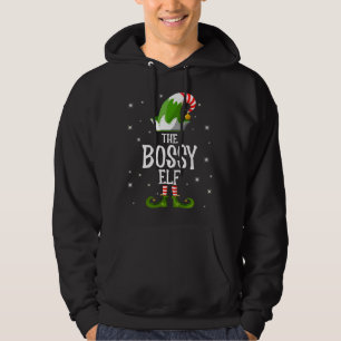 Moletom A Família Bóssy Elf a combinar o Natal