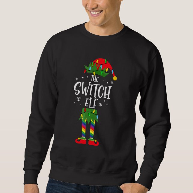 Moletom A Festa de Natal do Elfo Switch (Frente)