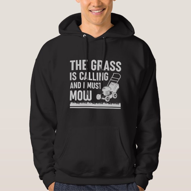 Moletom A Grama Está Ligando E Eu Tenho Que Mover (Frente)