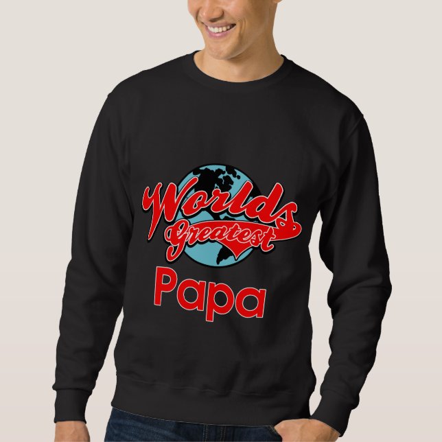 Moletom A grande papá do mundo (Frente)