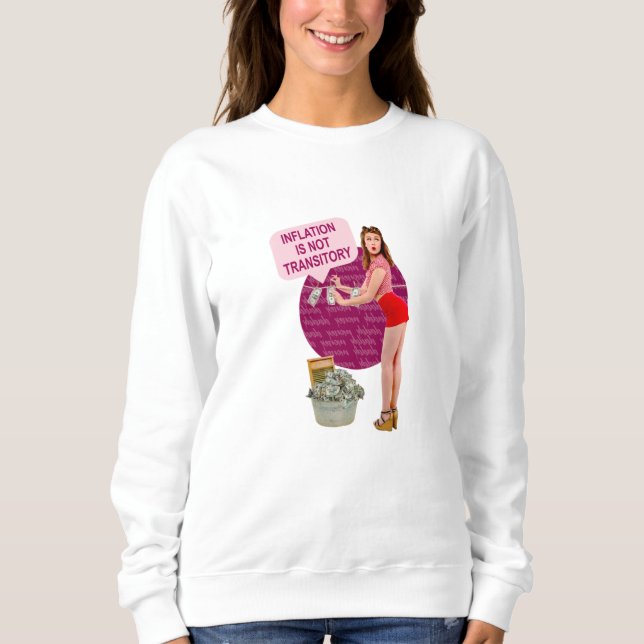 Moletom A inflação não é transitória (Frente)