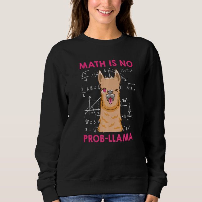 Moletom A matemática não é problema para o professor de ma (Frente)