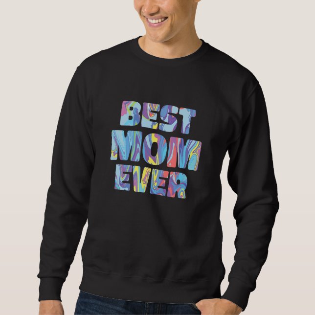 Moletom A Melhor Mãe Do dia de as mães (Frente)