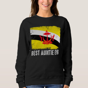 Moletom A Melhor Tia Nunca Patriótica Do Brunei