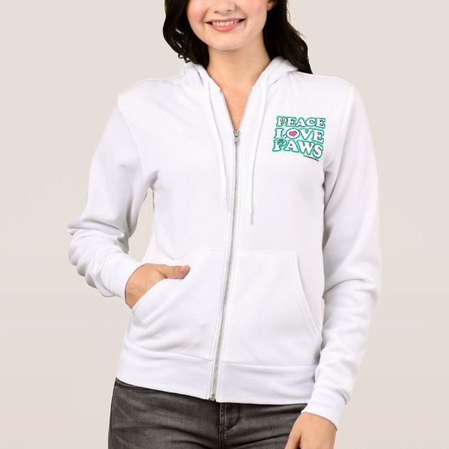 Moletom A mulher fecha acima hoody (Frente)