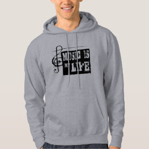 Moletom A música é minha vida 2