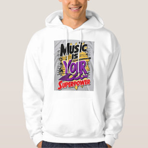 Moletom A Música É Seu Superpoder 3