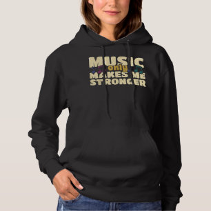 Moletom A Música Só Me Torna Mais Forte A Marcha De Mais v