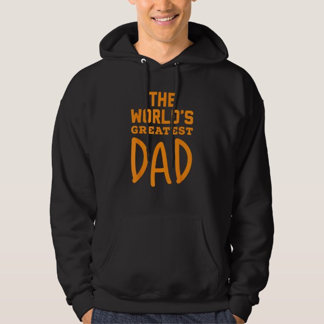 Moletom A Nice Father's Day Gift. World's Great Dad! (Frente)